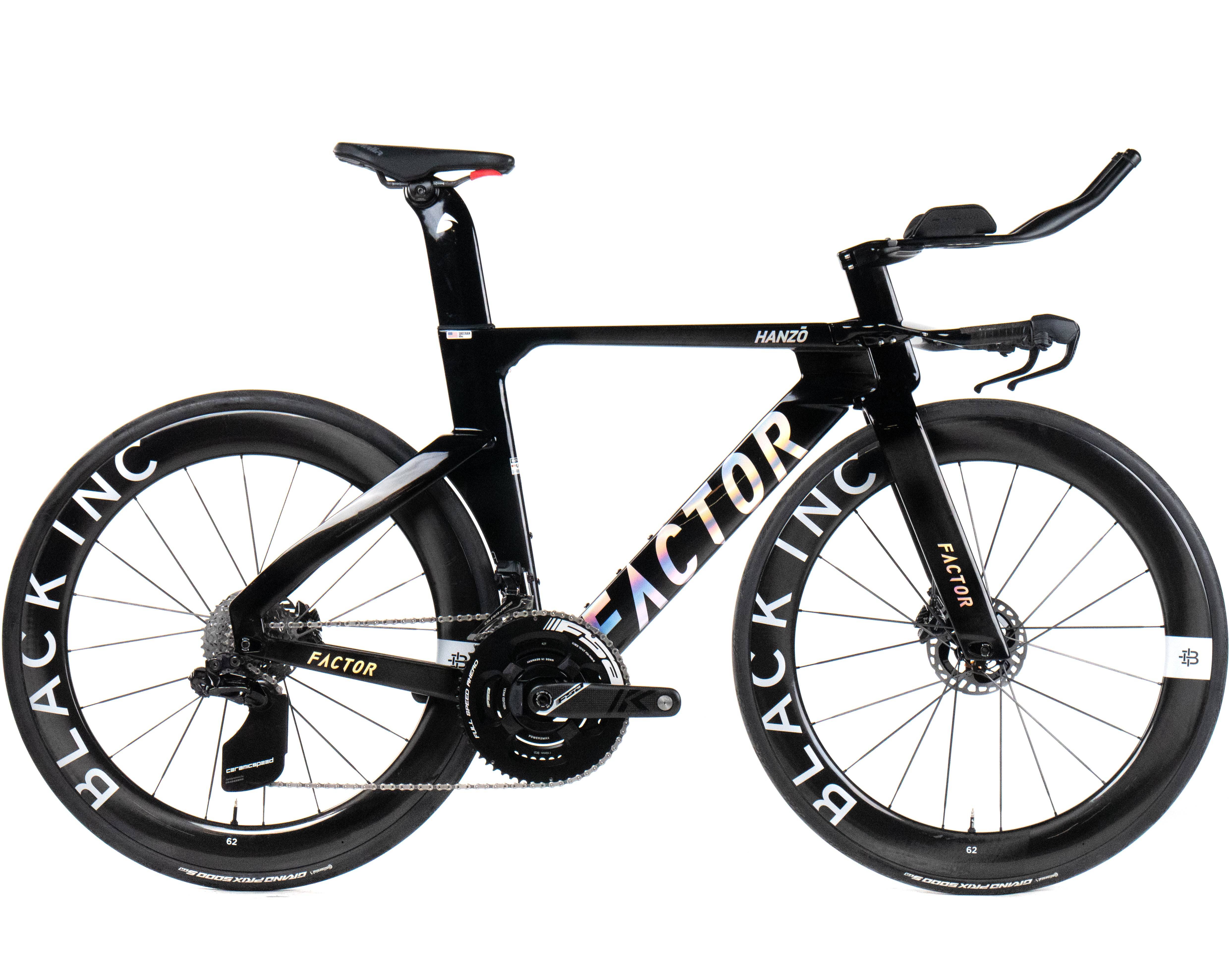 Factor Hanzō Disc 2025 Team Premier Tech size M Riley Sheehan Shimano Dura-Ace Di2 2x12sp - Bikeroom / m / team premier tech (m)