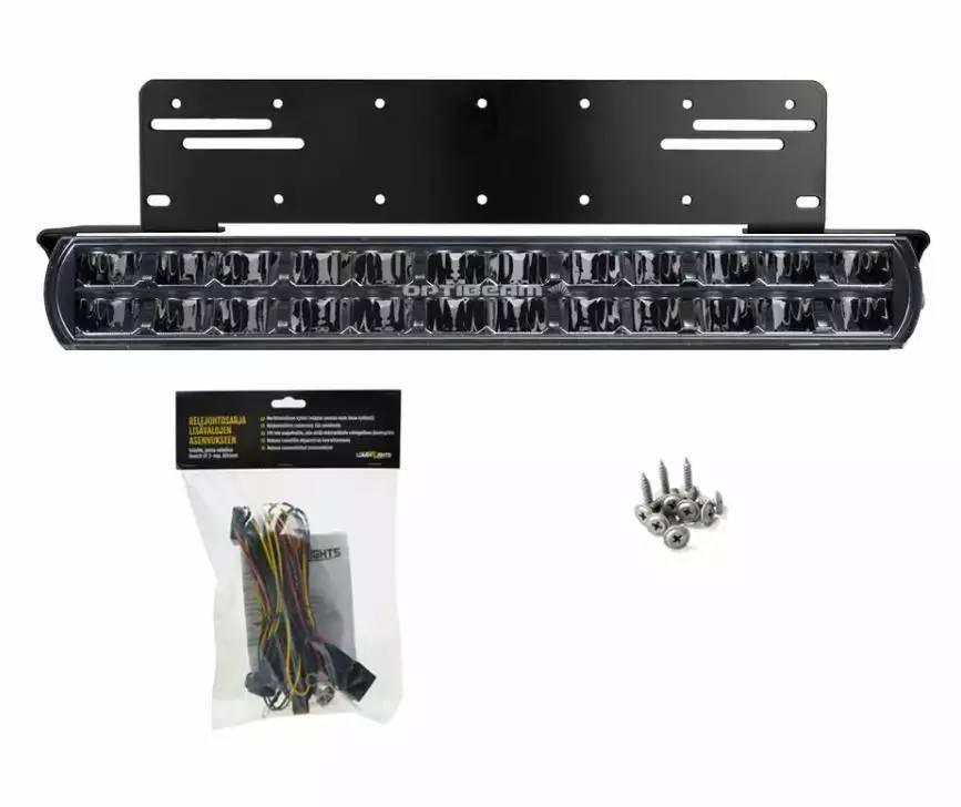Optibeam Super Captain Dual 600 Curved flush kit