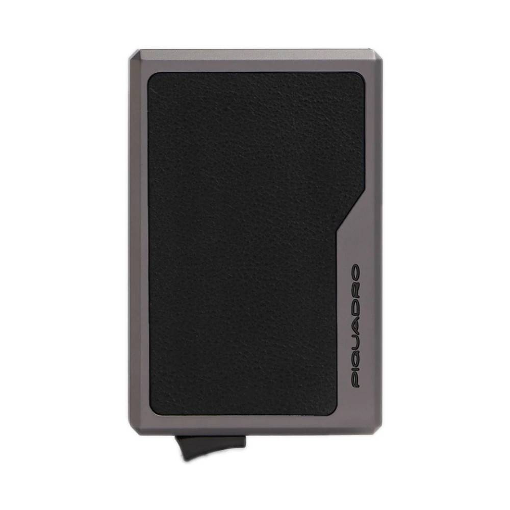 Piquadro MagSafe Pop-Up Kortholder - Accessories - Herre - Sort - ONE SIZE - Læder