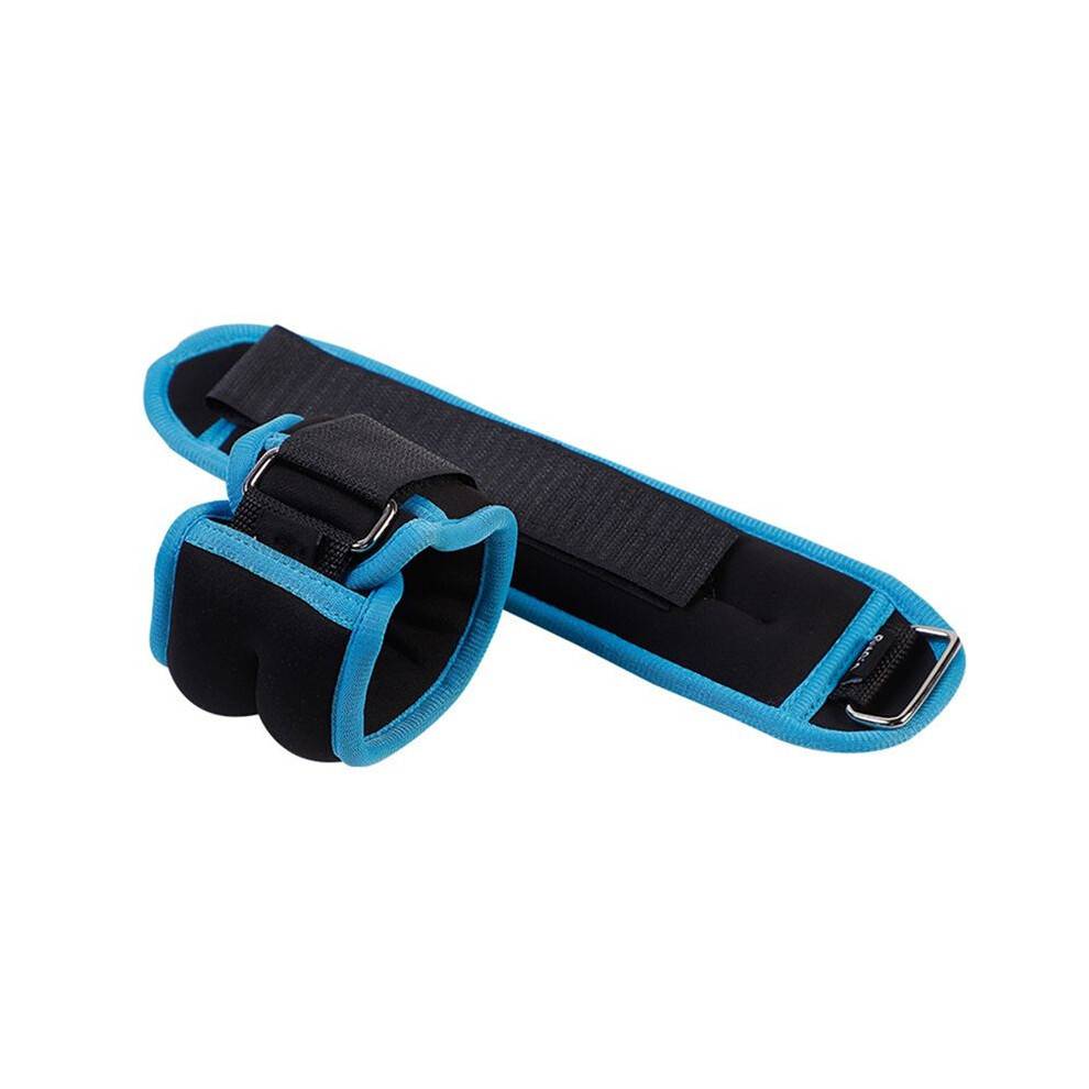2PCS Fitness Equipment Gym Ankle Sandbag D-Ring Adjustable Ankle Weight for Dance Leg Strength Training Yoga Sports 500G