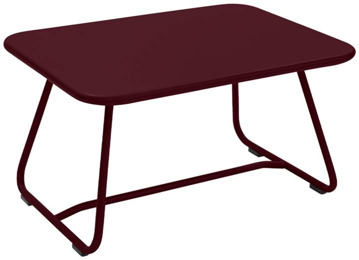 Sixties Black Cherry Low Table