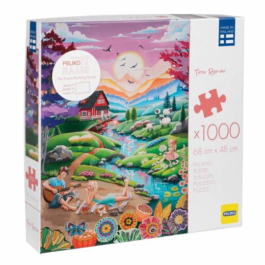 Peliko Pussel - En sommarkvälls kärlekssång 1000 Bitar