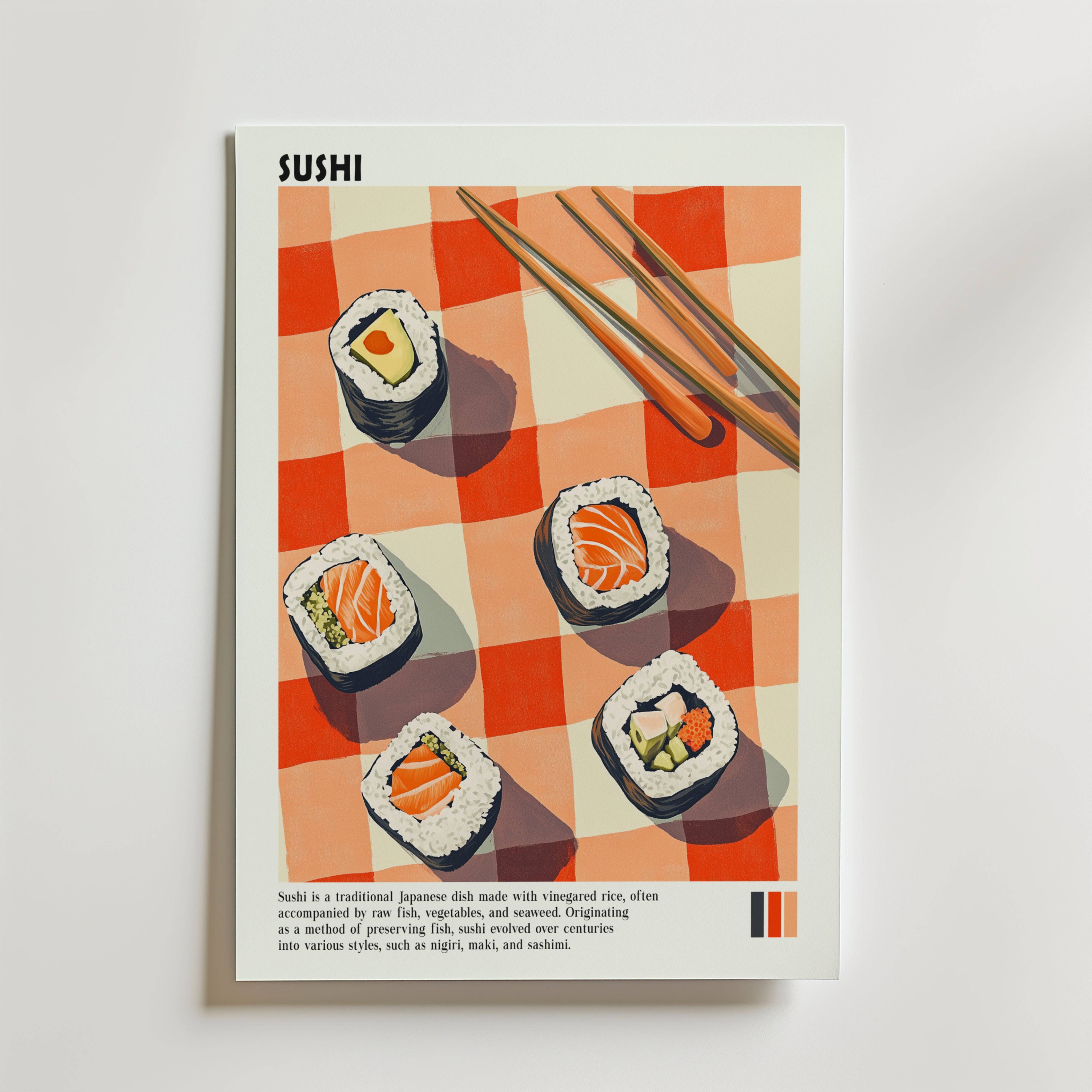 Quiet Picnic in Tokyo Poster - Fine Art Poster 30x40 cm