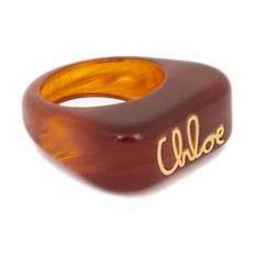 Chloé, Accessoarer, Dam, M, Brun Ikonisk Signatur Smycken Tillverkat i Italien