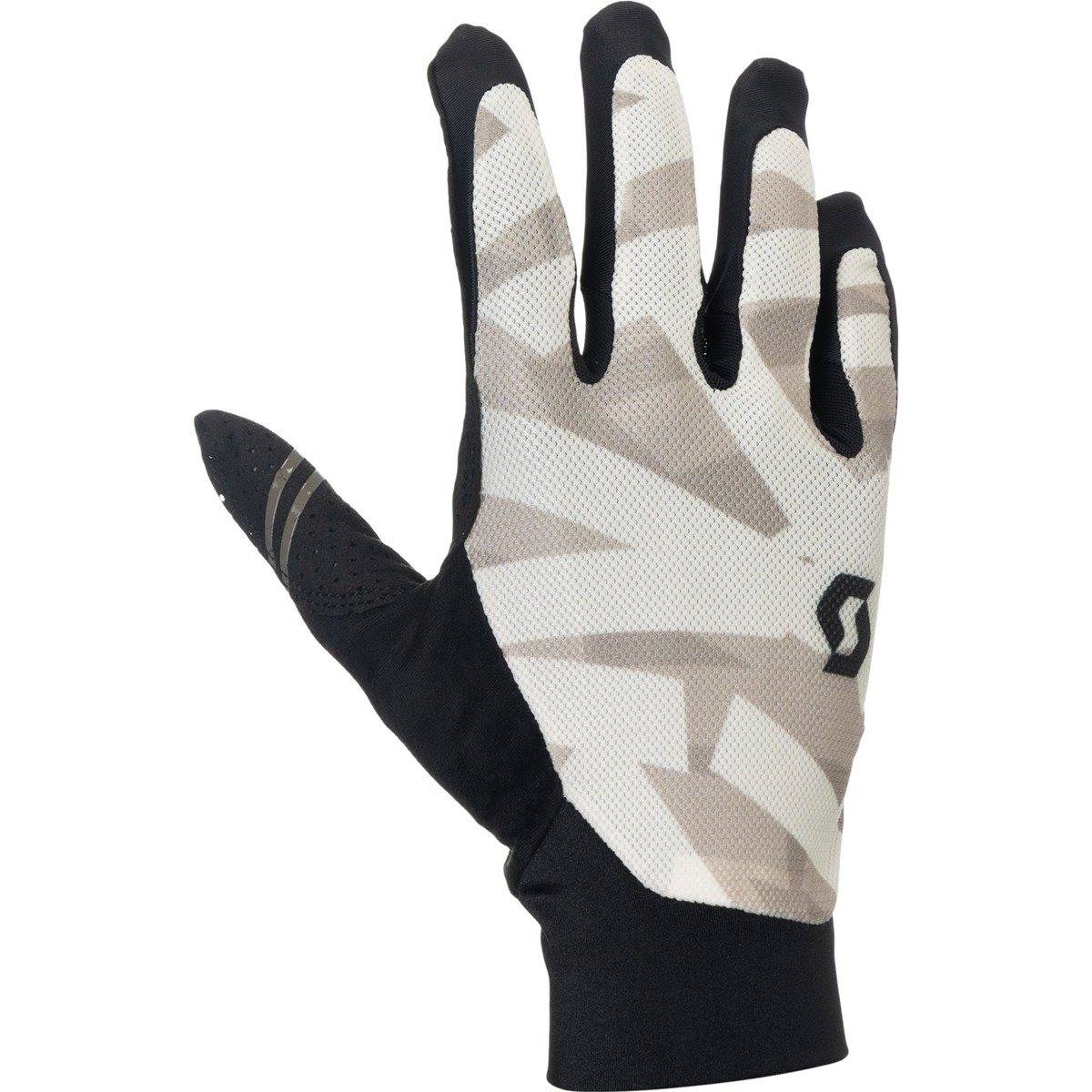 Cykelhandskar Scott Traction LF Cotton White (L)