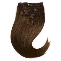 Rapunzel of Sweden Classic Clip-ins Straight / Medium Volume / 7 pieces 40 cm 2.0 Dark Brown