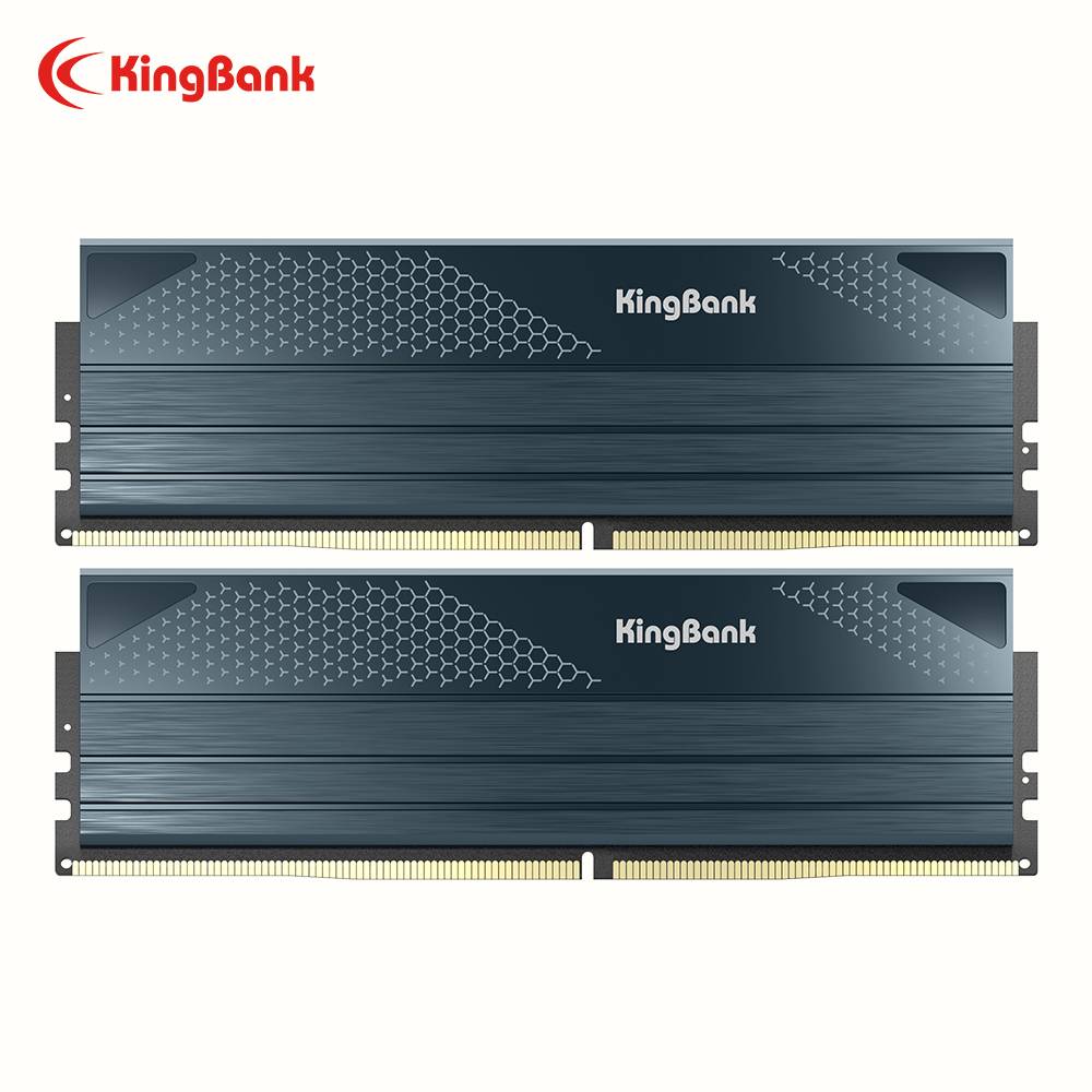 KingBank SOARBLADE KFXB Series DDR5 96GB (48GBx2) Kit 6400MHz Black Overclocking Memory for High-Performance Computing