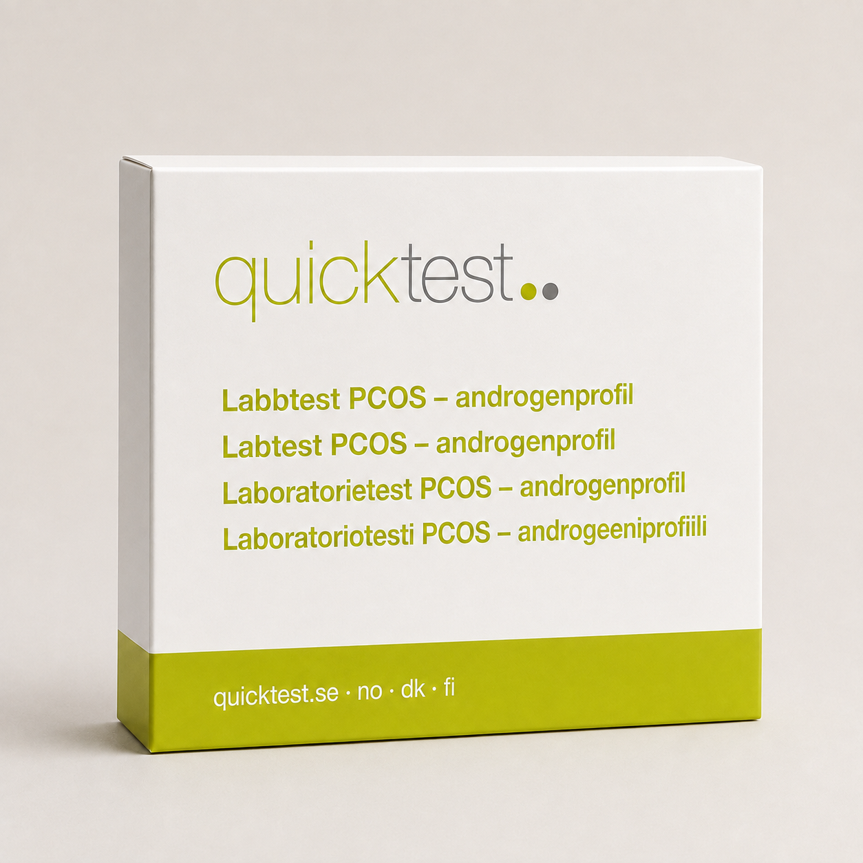 PCOS androgenprofil Labbtest - Provtagning Hemma