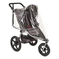 Sashas regn- och vindskydd för baby jogger City Mini/City Mini GT och Bob Revolution joggingvagnar