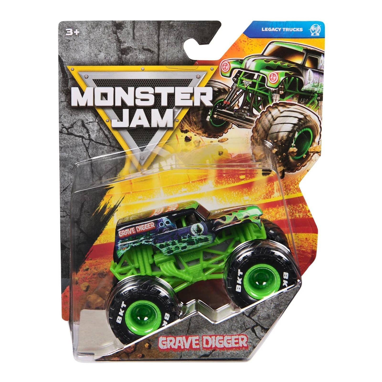 Monster Jam 1:64 S45 Grave Digger - Monster Jam - Leksaksaffären