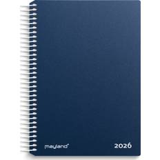Mayland 2026 Spiralkalender, plast, blå