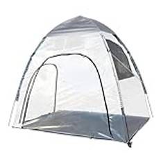 Genomskinligt utomhus evenemang tält väderbeständig klar camping skydd omedelbar sport pod för regnskydd perfekt för utomhuscamping och fotboll