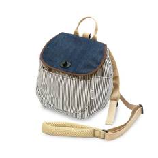 Dadikko Harness Backpack Baby Backpack Denim Hickory Children Boys Girls 1st Birthday Baby Backpack with Harness Issho Mochi Baby Gift 2 Years Old