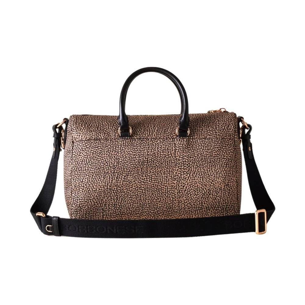 Borbonese Bauletto Medium - Tasker - Dame - Flerfarvet - ONE SIZE - Uld