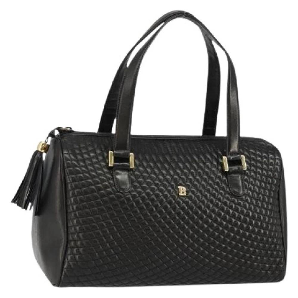 Bally Pre-owned Pre-owned Håndtaske - Vintage - Dame - Sort - ONE SIZE - Læder