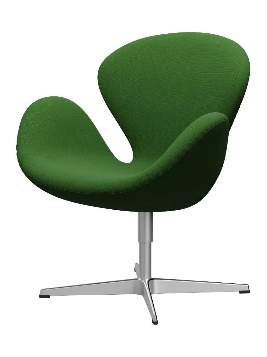 3320 Svanen i stof (prisgruppe 1) af Arne Jacobsen Fame / 68146 Græsgrøn - Jacobsen Plus
