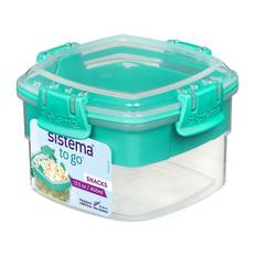 Sistema Matlåda - Snack To Go - 400 ml - Turkos - Sistema - One Size - Matlåda