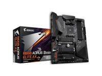 (ComputerSalg) Gigabyte B550 AORUS ELITE AX V2, AMD, Stik AM4, tredje generationen AMD Ryzen™ 3, tredje generationen AMD Ryzen 5, tredje generationen AMD Ryzen™ 7, tredje generationen AMD Ryzen™ 7, tredje generationen AMD Ryzen™ 7, tredje generationen AMD Ryzen™ 7, tredje generationen AMD Ryzen™ 3, DDR4-SDRAM, 128 GB, DIMM