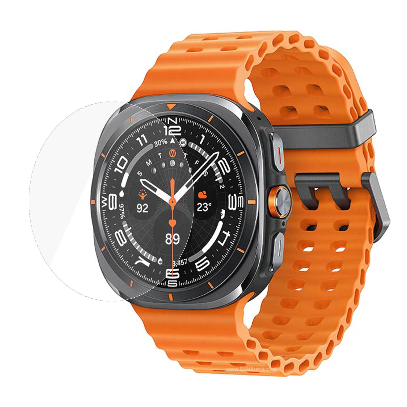 Samsung Galaxy Watch Ultra 2 (2026) Skärmskydd i härdat glas
