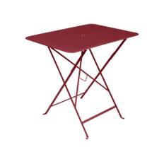 Fermob - Bistro Table 77 x 57 cm, Chili - Balkong- och cafébord - Röd - Metall