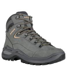 Lowa Renegade EVO GTX MID Wanderschuhe Damen graphit aprikose