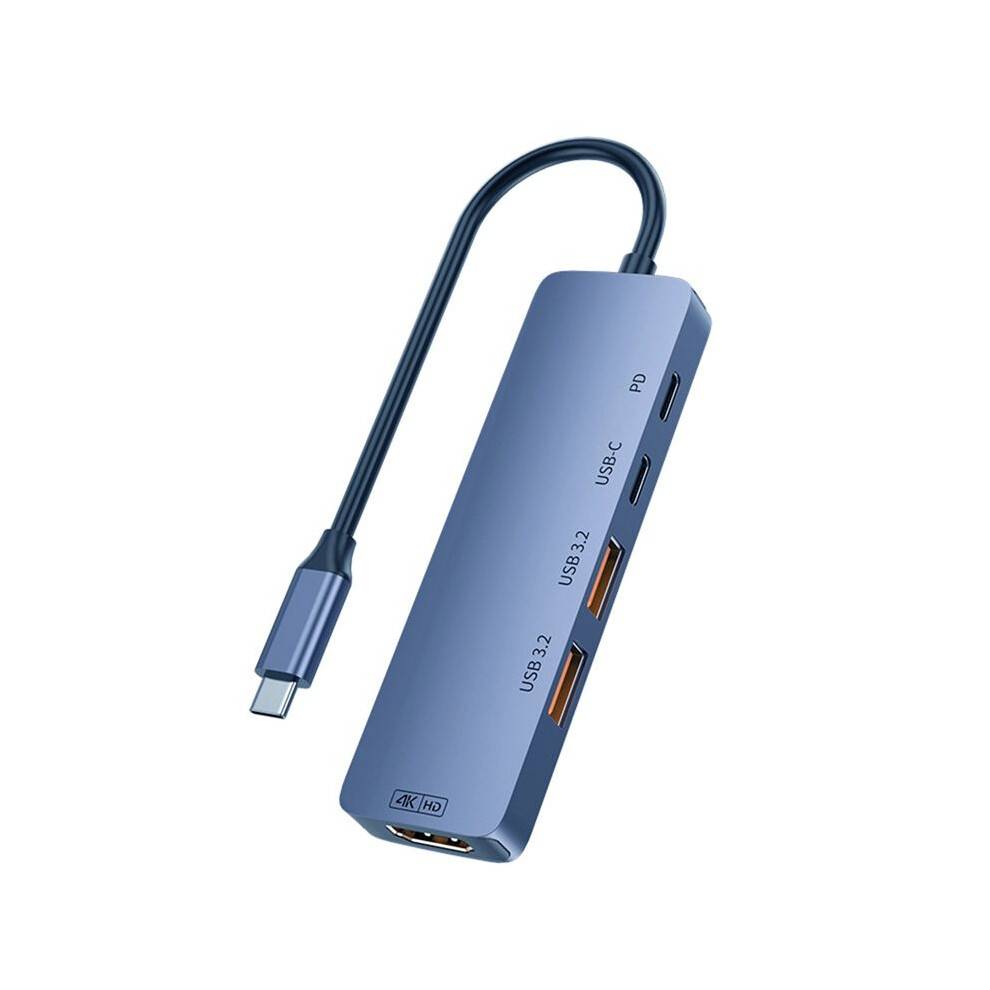USB C Hub 10Gbps USB C Splitter PD 140W Charging USB 3.2 Hub Type C Docking Station for Laptop PC Phone Tablet