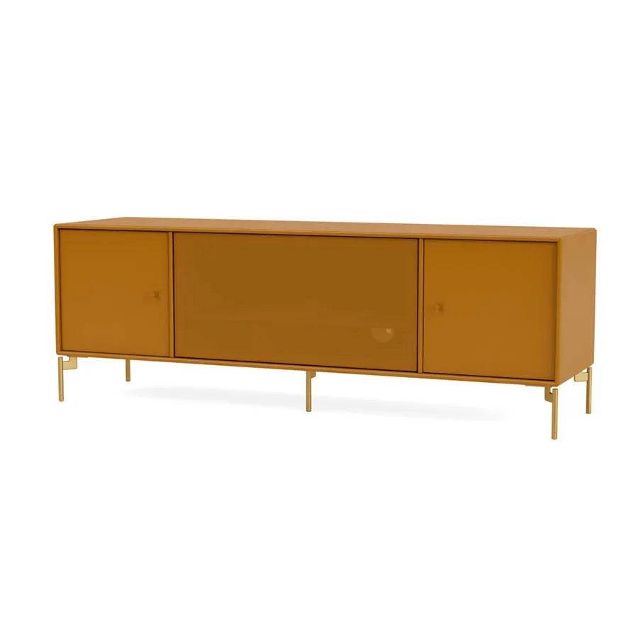 TV & Sound modul Octave III, SI13 medium, inkl. ben fra Montana Amber / Krom - Jacobsen Plus
