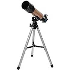 Teleskopgåva F36050M professionellt astronomiskt teleskop med stativ utomhus monokulärt zoomteleskop tubkikare (guld) (guld)