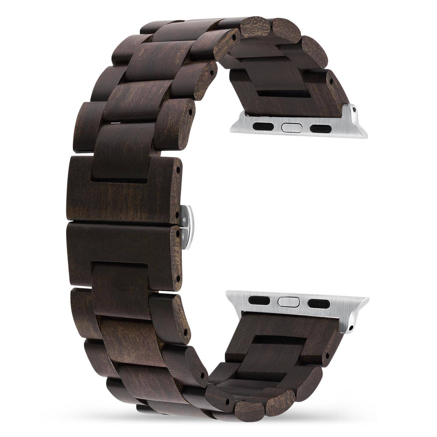 Klassiskt Träband för Apple Watch Iwatch Alla Serier 11 10 9 8 7 6 5 SE 49mm Ultra 3 black