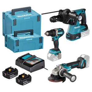 Makita DLX3195JX1 18V li-ion kombo kit