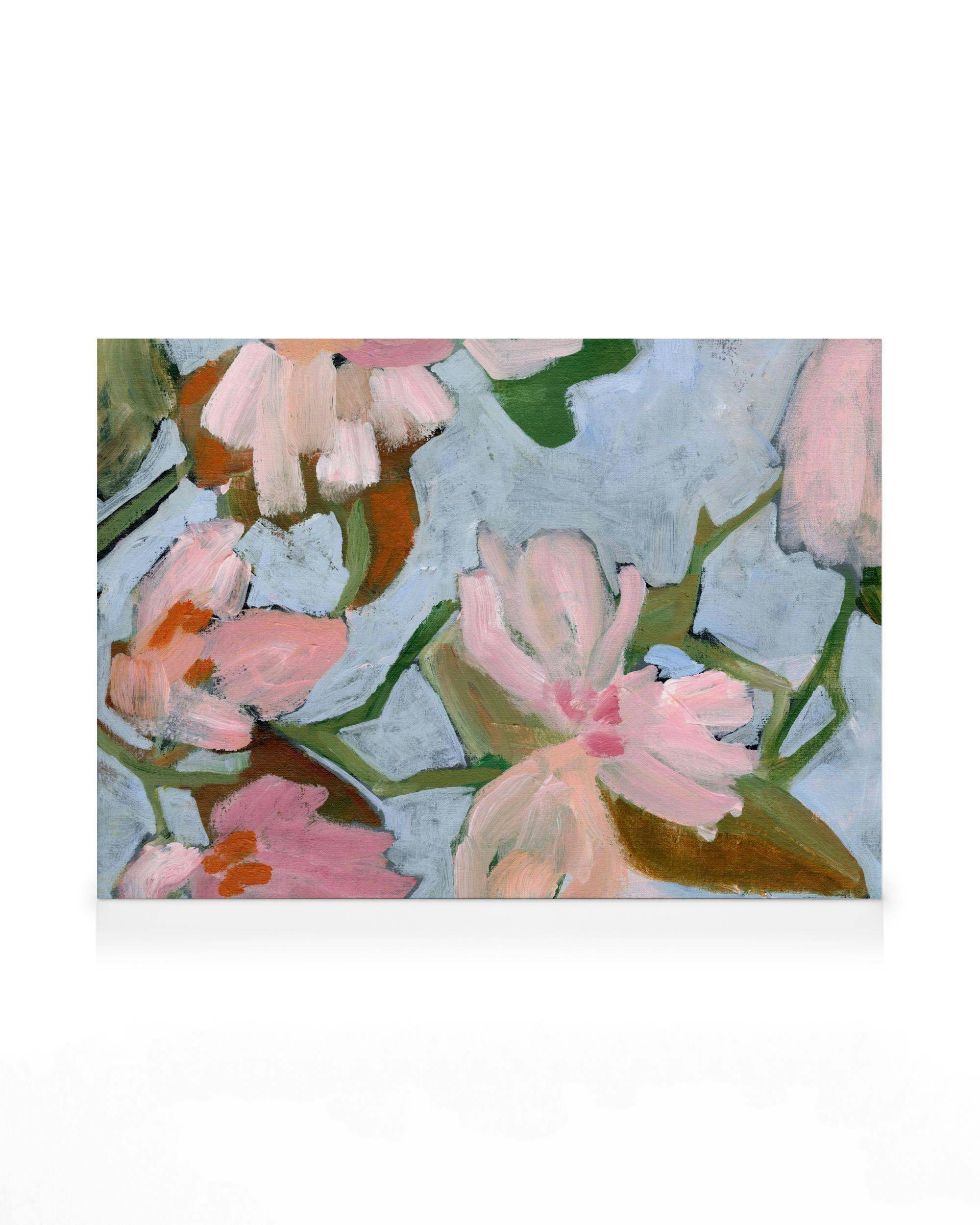 Canvastavlor Reverie Canvastavla (100x140 cm - Svart ram)