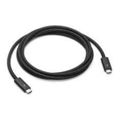 Apple Thunderbolt 4 Pro - Thunderbolt-kabel - 24 pin USB-C (hane) till 24 pin USB-C (hane) - USB 3.2 / USB4 / Thunderbolt 3 / Thunderbolt 4 / DisplayPort - 1.8 m - aktiv, stöd för kedjekoppling - svart