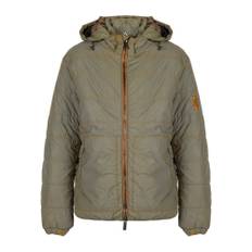 Guess, Jacka, Herr, L, Reflekterande Quiltad Jacka med Avtagbar Huva - green (L)