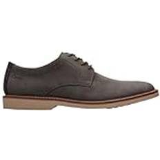 Clarks herr Atticus LTLace, mörkgrå Nubuck, 11 UK, Mörkgrå Nubuck, 46 EU