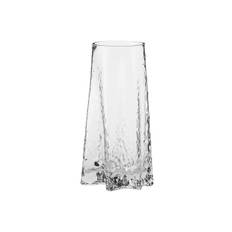 Mundgeblasene Glas-Vase Gry mit strukturierter OberflÃ¤che, H 30 cm