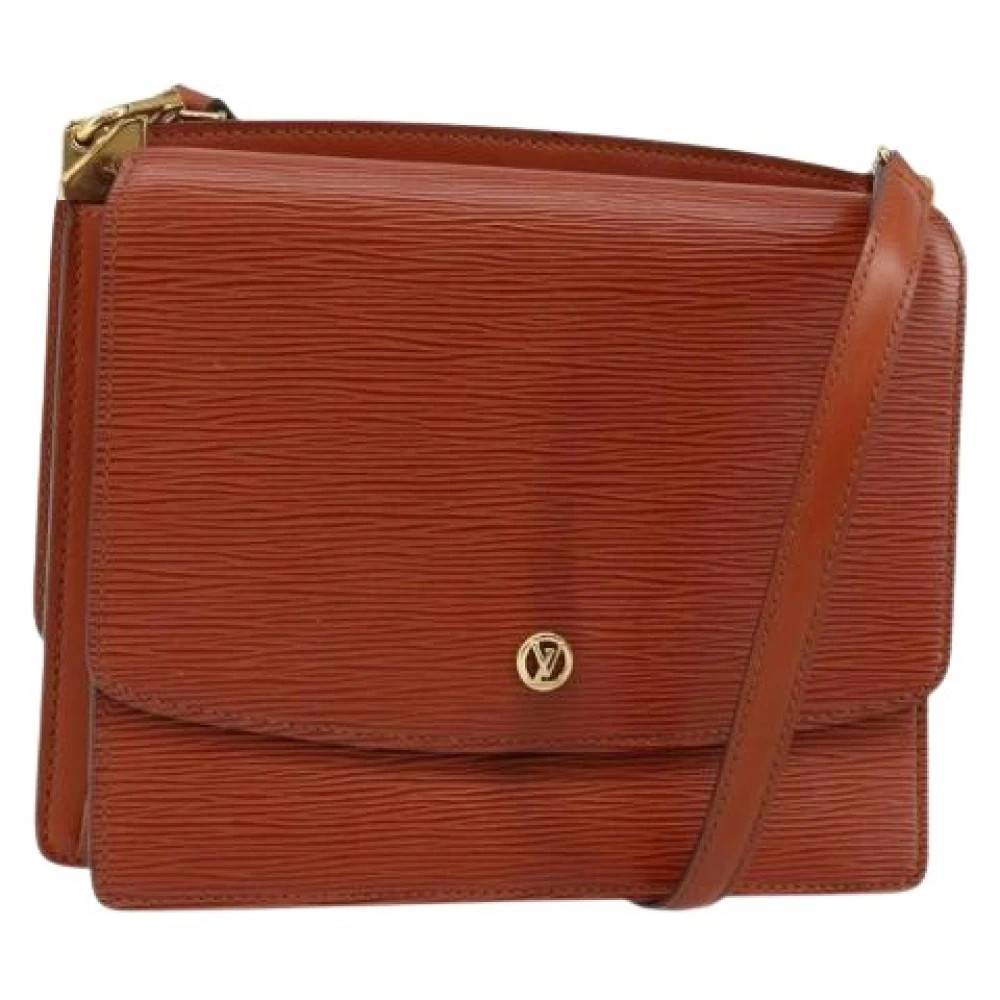 Louis Vuitton Vintage Pre-owned Vintage Crossbody Taske - Vintage - Dame - Brun - ONE SIZE - Læder