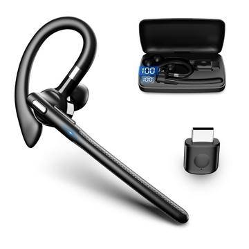 YYK-526 Bluetooth-headset med ENC-brusreducering med dubbla mikrofoner - svart