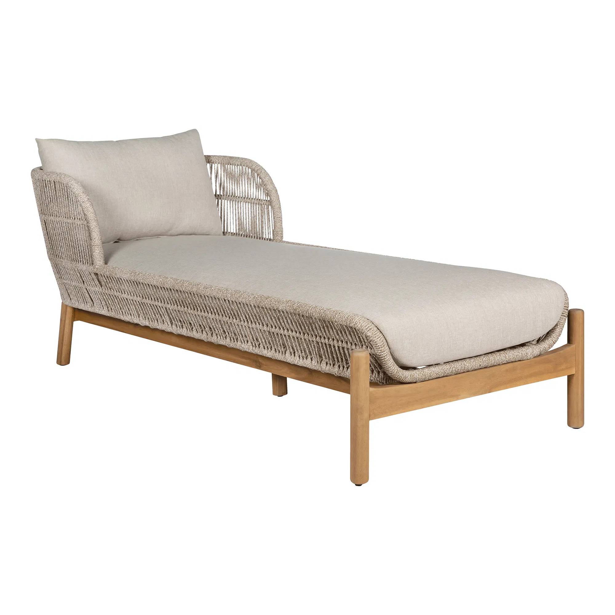 House Nordic - Terracina Solseng, akacie, beige, inkl. hynder