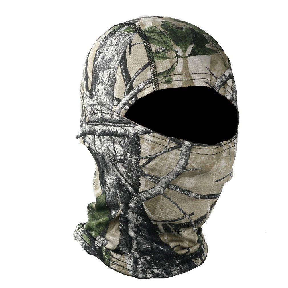Taktisk mask Airsoft Helansikte Balaclava Paintball Cykling Cykel Fotvandring Scarf Fiske Snowboard Ski Masker Huva Mössa Män Kvinnor black
