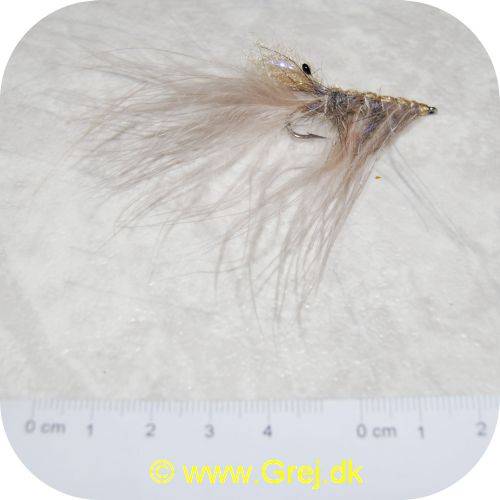 Seatrout Pattegris Medium Dun # 6 - 7 cm lang - Brunlig