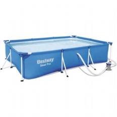 Steel Pro pool 3.300L 300x201x66 cm Bestway Badebassin og pool 56411