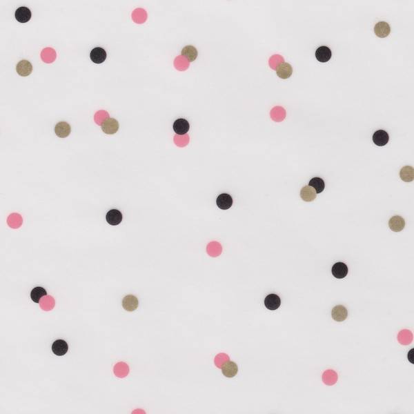 Transparent papper - Prickar - Vit