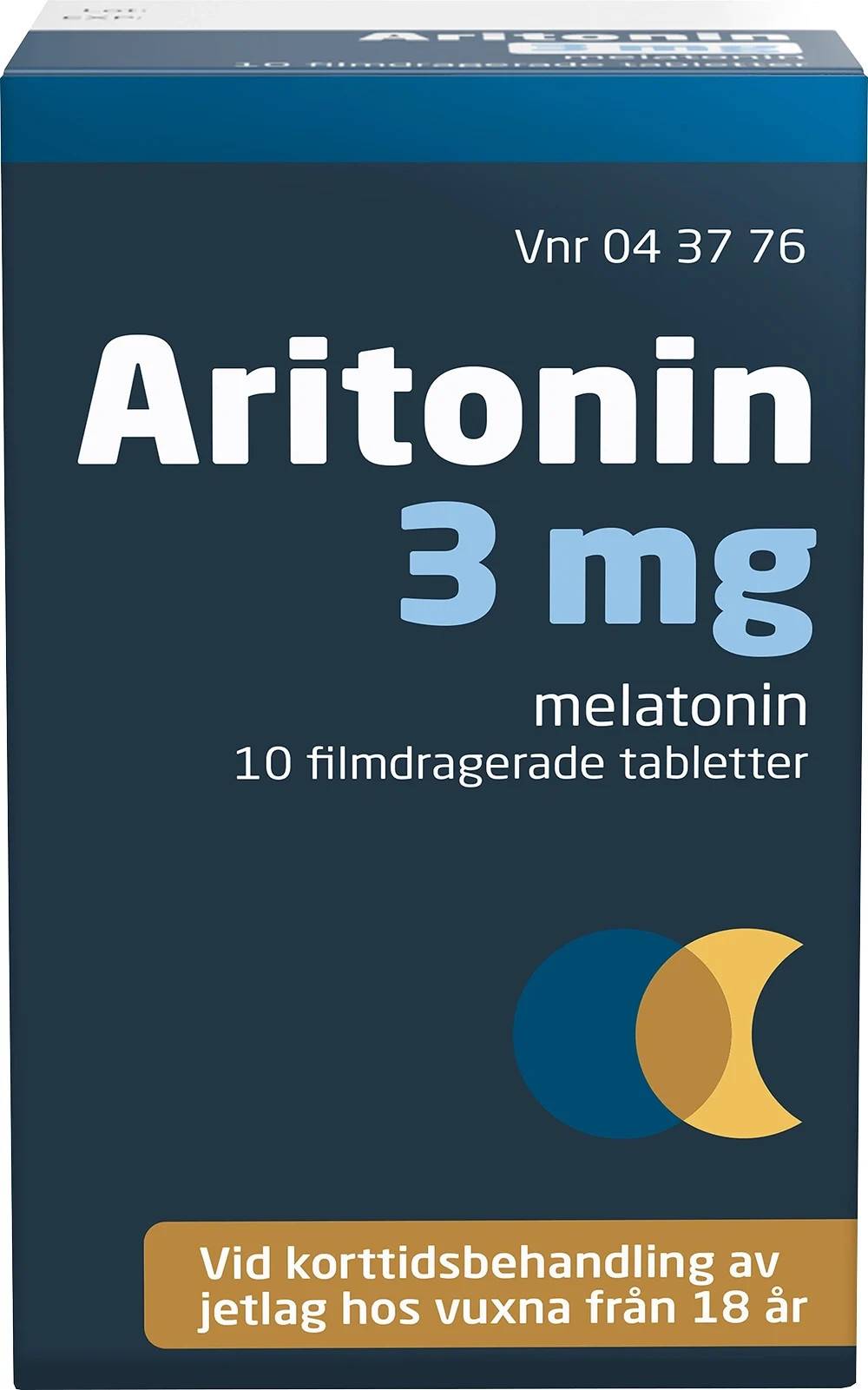 Aritonin Filmdragerad Tablett 3 mg Burk 10 tabletter