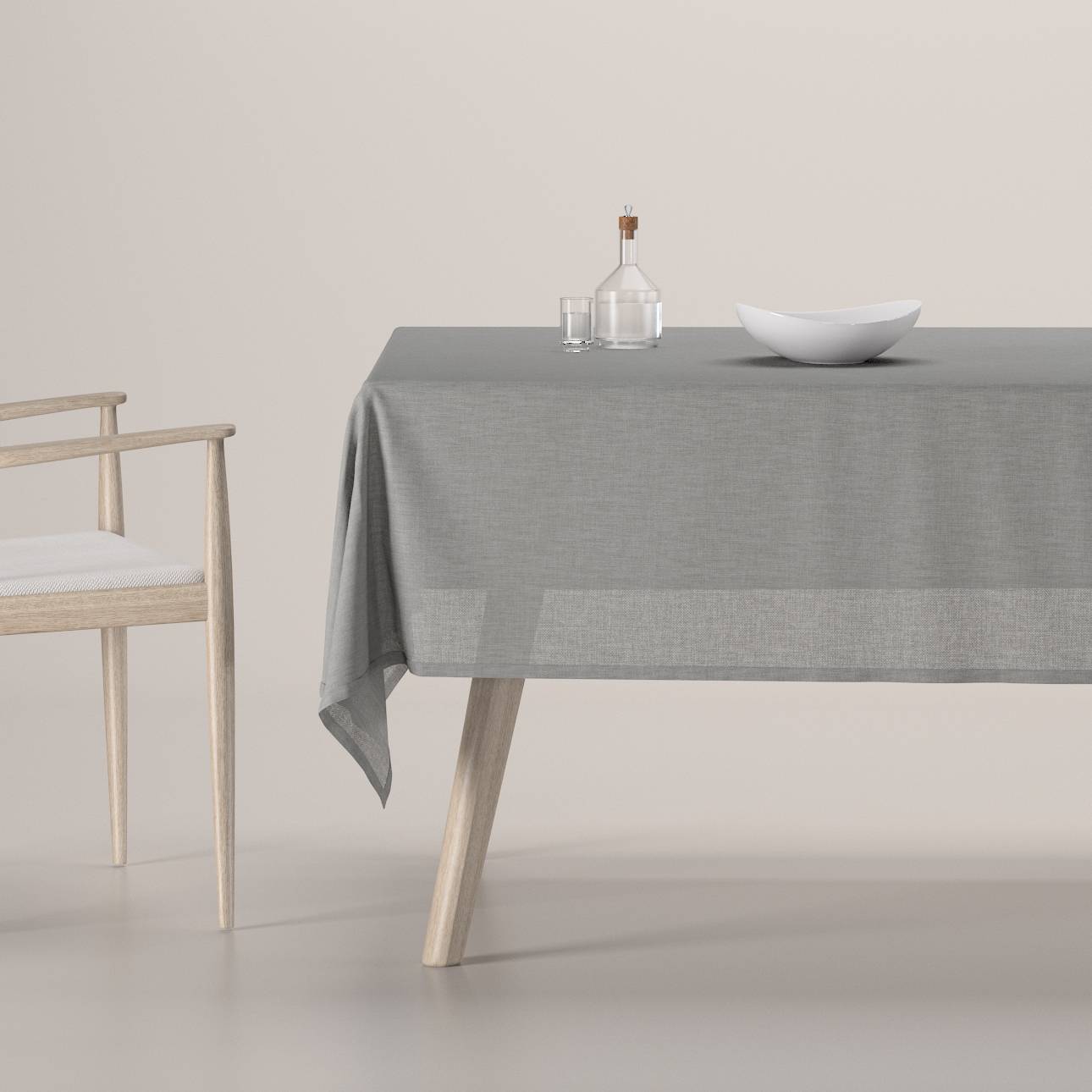 Rektangulære borddug, Grå, Sensuale Premium