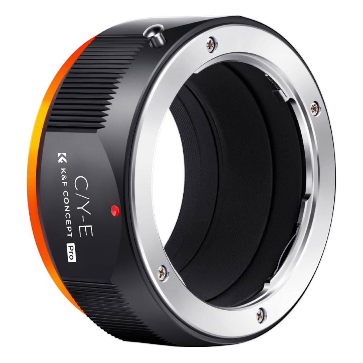 KENTFAITH Contax / Yashica (C/Y) Lens to Sony Alpha NEX E-Mount Cameras with Matting Varnish Compatible for Sony NEX-3 NEX-3C NEX-3N NEX-5 Lens Mount Adapter