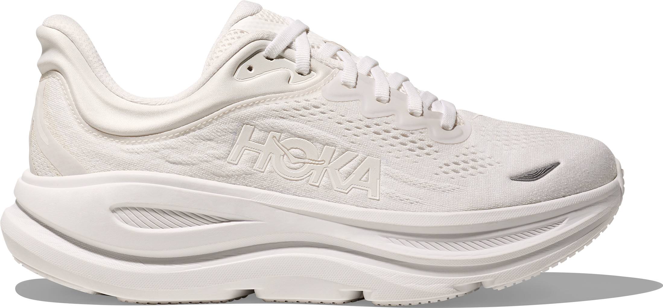 Hoka Women's Bondi 9 Wide White/White, 40 2/3