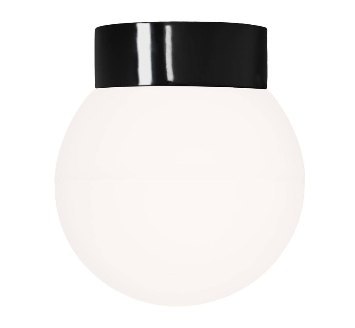Ifö CLASSIC GLOBE Takarmatur svart, LED