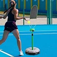 Tennis Rebounder Trainer, Tennis Training Aid Machine, Tennis Träningsutrustning, Portabel Tennis Trainer for Swing Practice Tennis Rebounder for Solo Practice och färdighetsförbättring