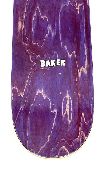 Skateboard Baker Logo 8.75'' White