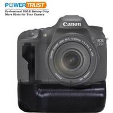 Powertrust bg -e7 batterigrepp för canon eos 7d digital slr-kamera som bg -e7 batterigrepp fungerar med lp -e6 batteri